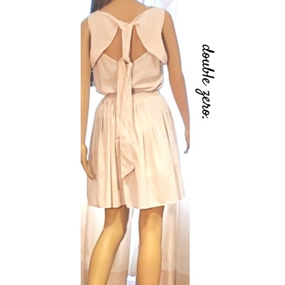 ❤️HP 08/01. Double Zero Open Back Tie  Party Dress - Picture 7 of 15